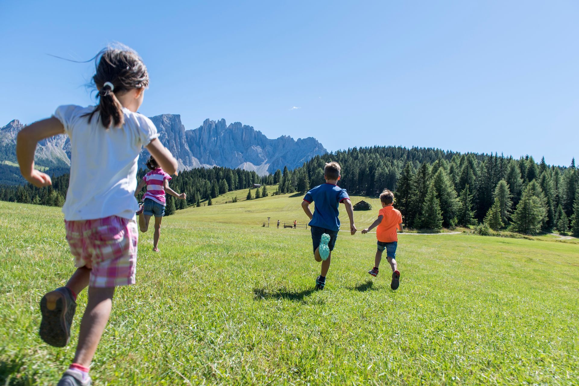 Family holiday with children in Deutschnofen in the Eggental Valley