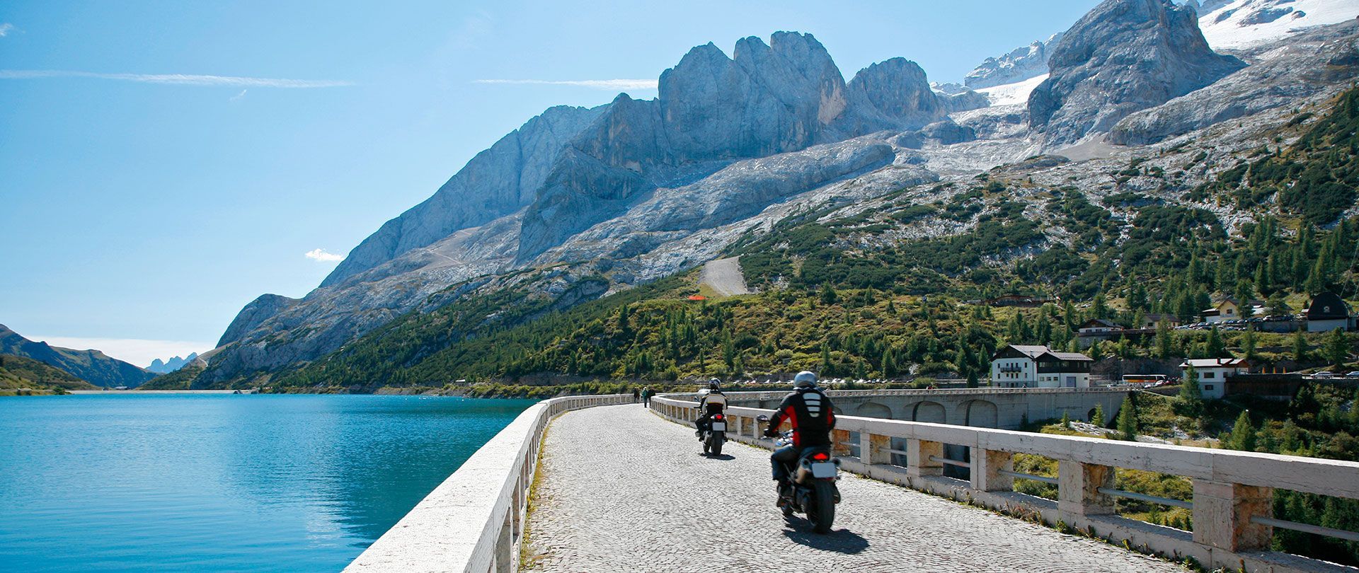 Motorbike holiday in the Dolomites