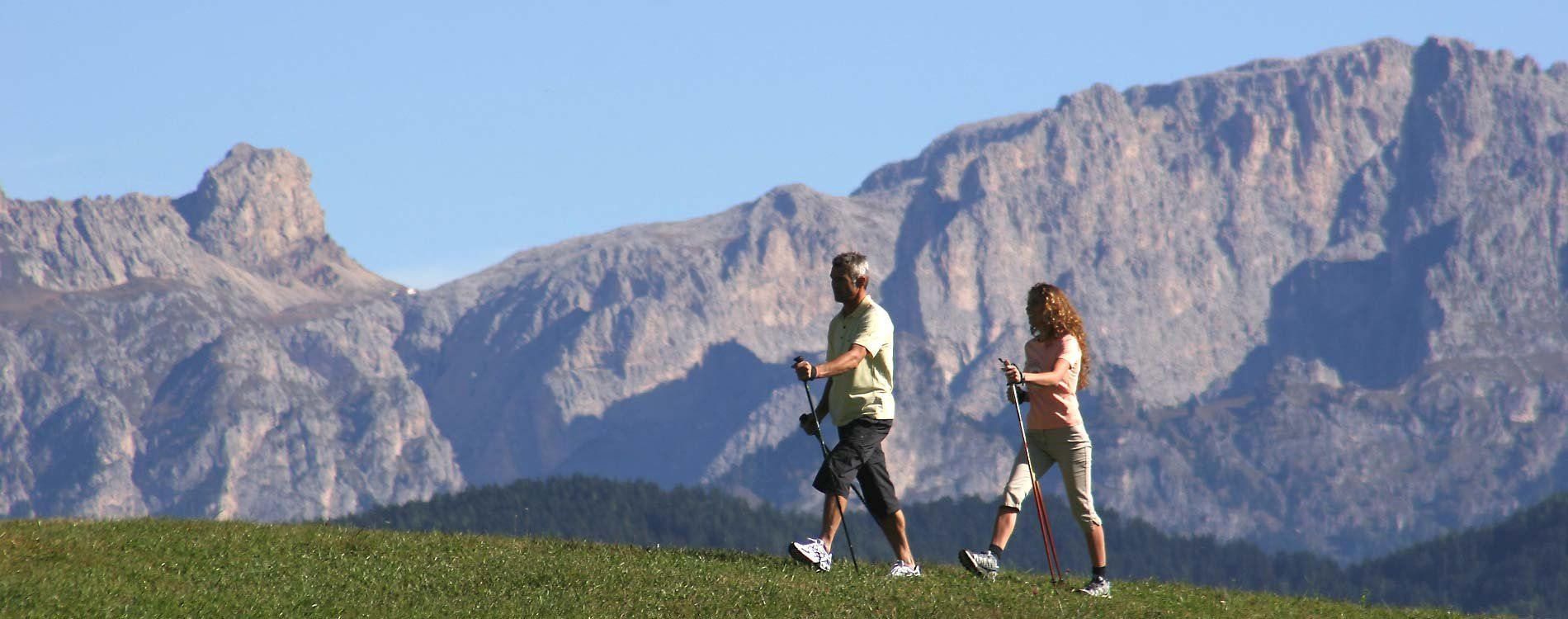 Nordic Walking Urlaub im Eggental