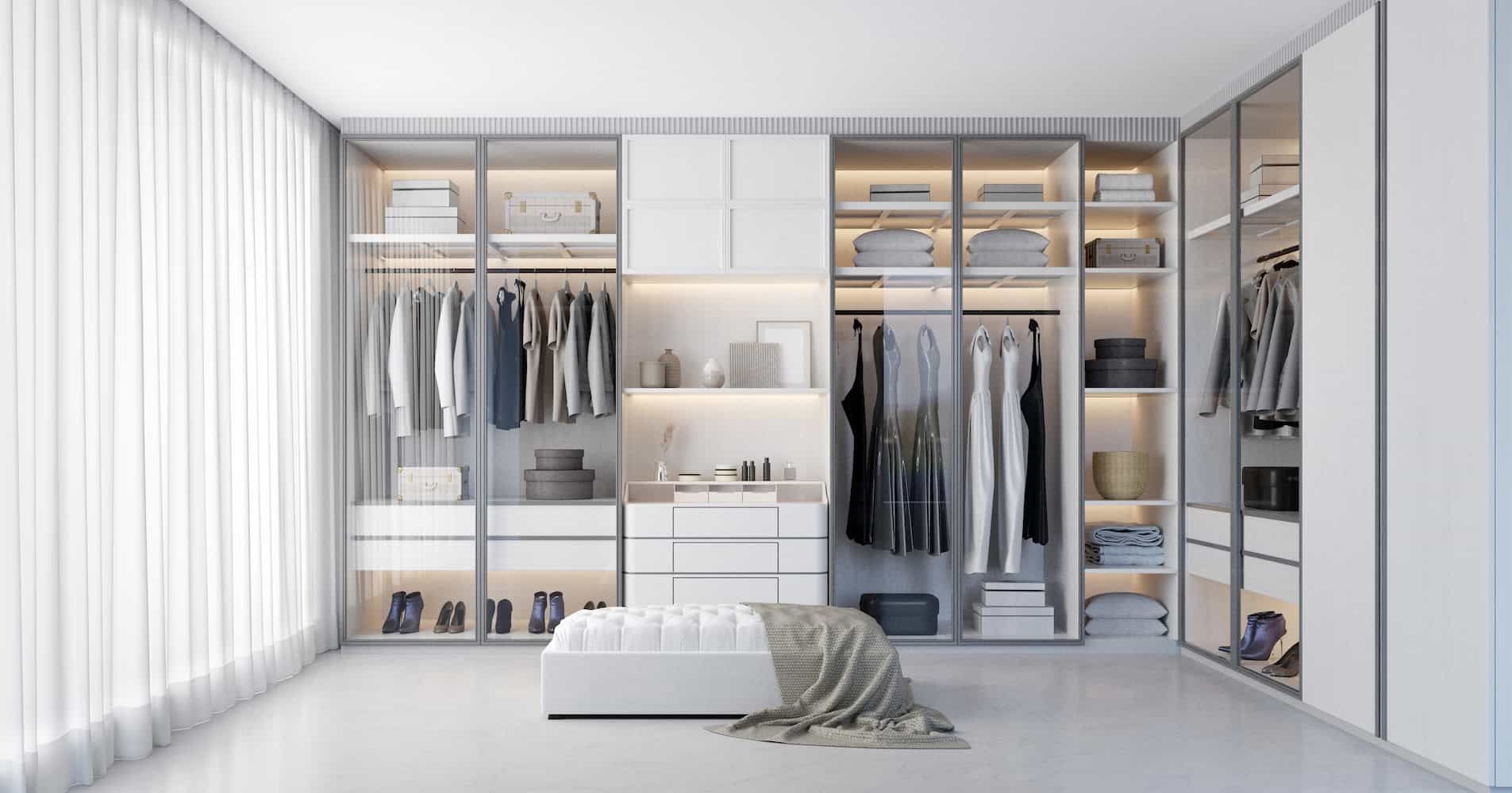 A Walk in Closet With Lots of Clothes and a Bed — Dynamic 2-Pack In Rockville, QLD