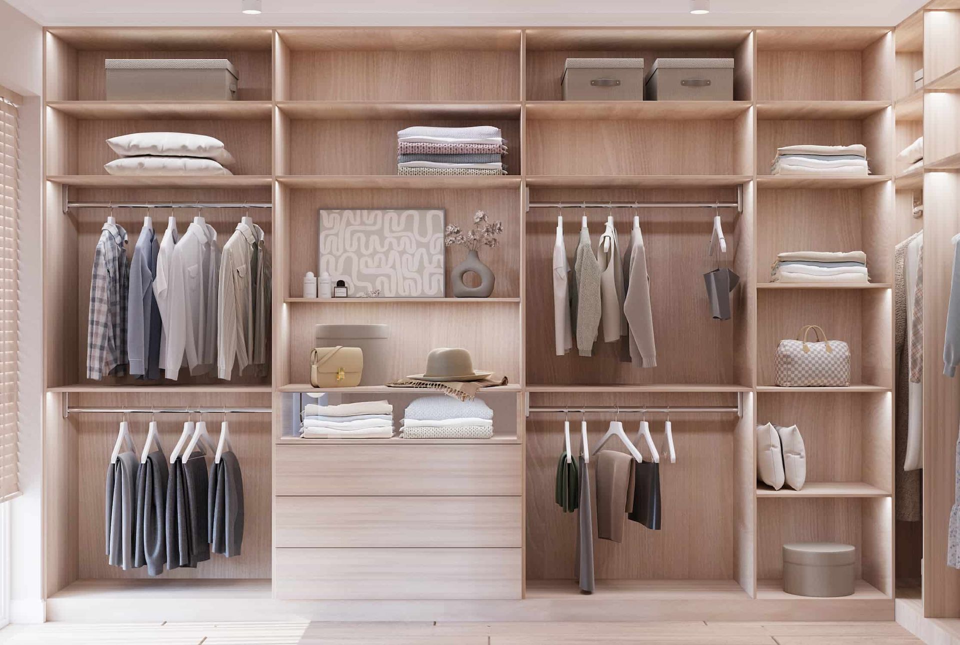 A Walk in Closet Filled With Clothes and Boxes — Dynamic 2-Pack In Rockville, QLD