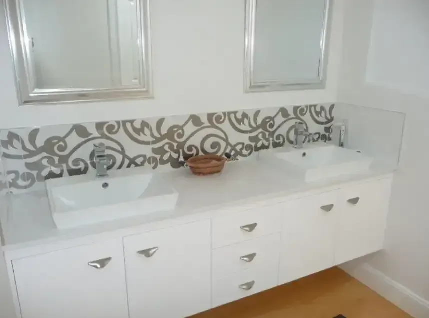 A Window Seat With Blue Cushions and White Shutters — Dynamic 2-Pack In Rockville, QLD