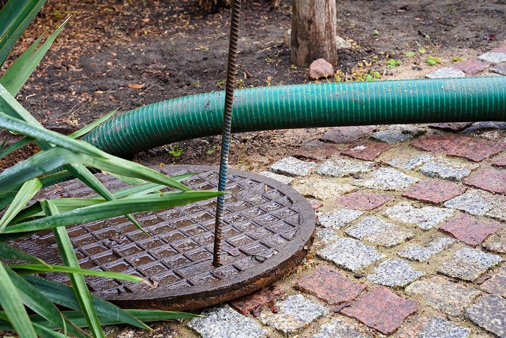 Septic Tank With Metal Cover — Parkton, NC — J & L Septic Tank Services