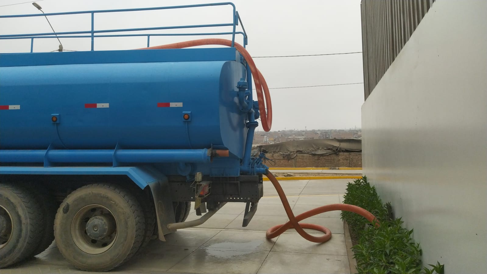 Transporte de agua Espinoza