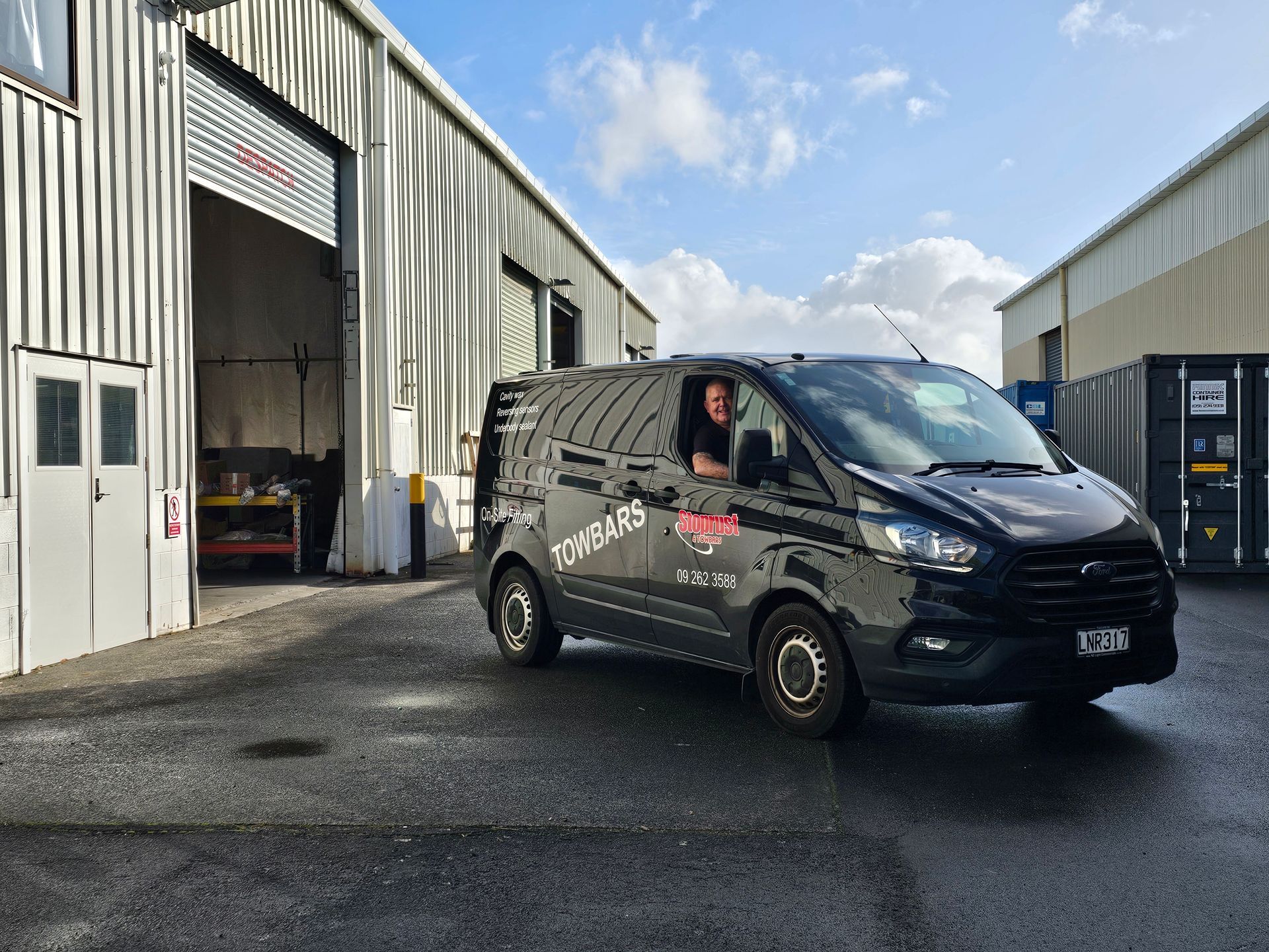 Stoprust Mobile Installation Van