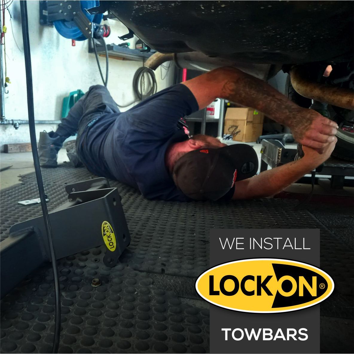 Installing a LOCKON towbar