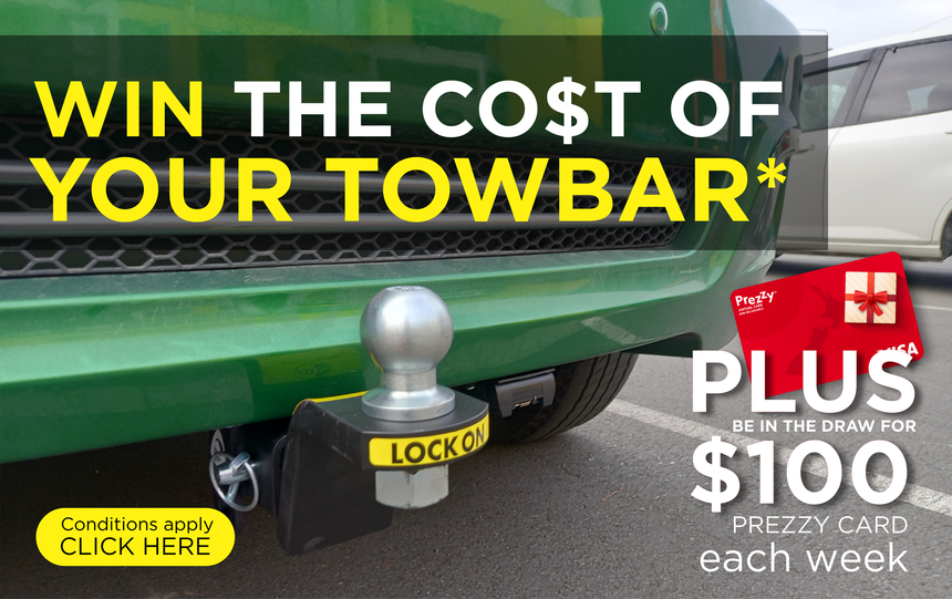 Win the cost of your Towbar Competition. 