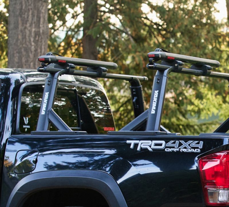 Vehicle ladder rack on ute