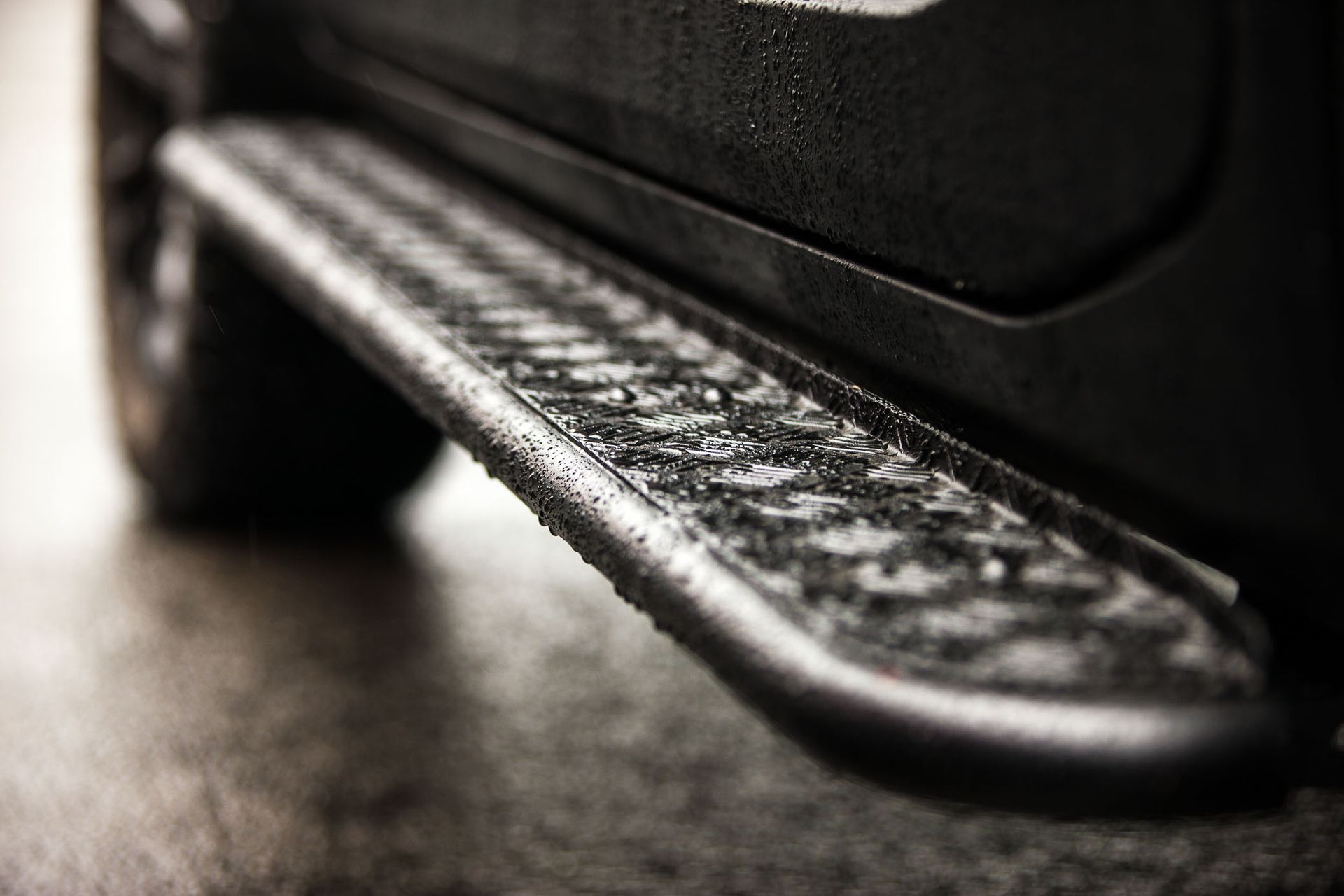 Side Step on a Kia Tasman