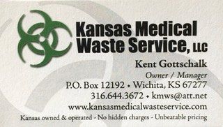 Hazardous Waste | Kansas Medical Waste Service Calling Card | Wichita, KS