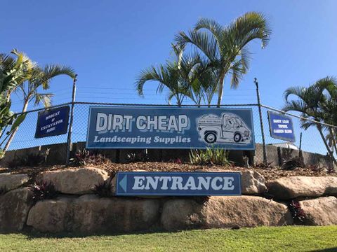 Dirt Cheap Entrance — Landscaping Supplies in Gladstone, QLD