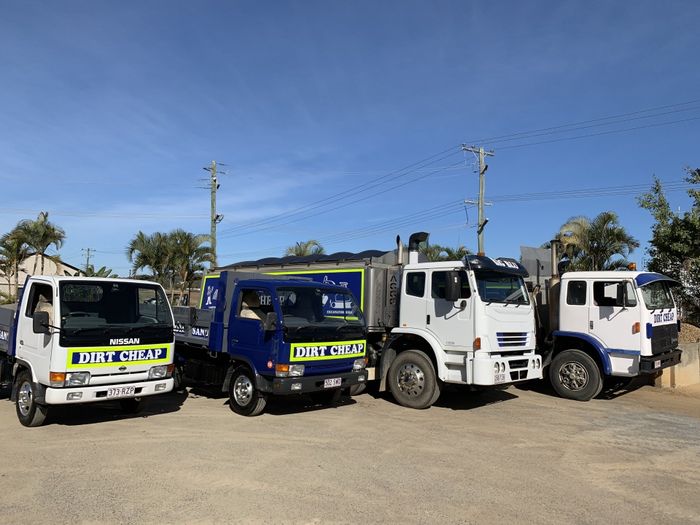 Dirt Cheap Trucks — Landscaping Supplies in Gladstone, QLD