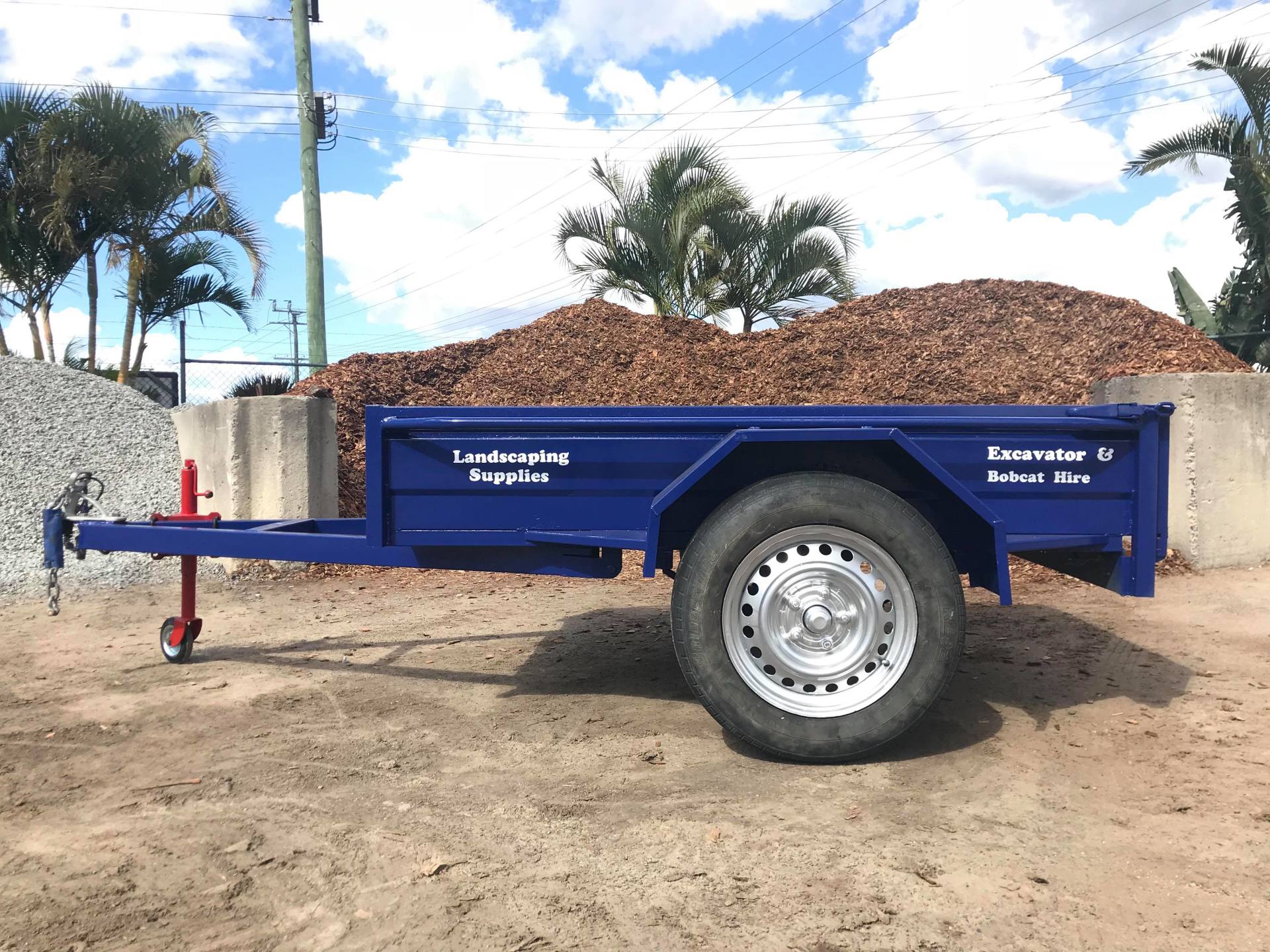Trailer — Landscaping Supplies in Gladstone, QLD