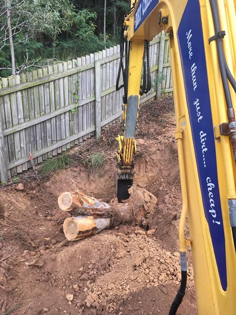 Tree Stump Removal 2 — Landscaping Supplies in Gladstone, QLD