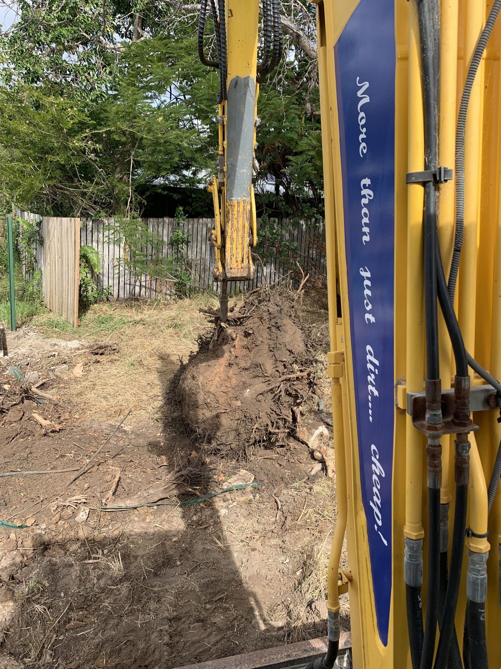 Tree Stump Removal 1 — Landscaping Supplies in Gladstone, QLD