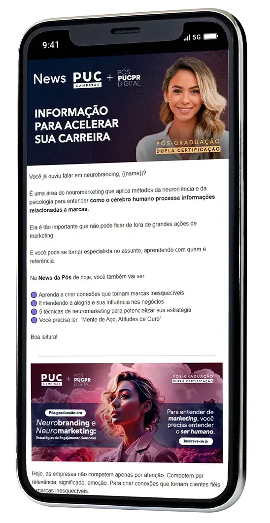Um celular com a foto de uma mulher na tela.