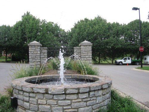 Beautiful fountain  — Maintenance in Lexington KY