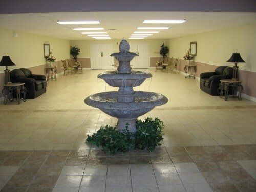 Fountain inside the building — Design in Lexington KY