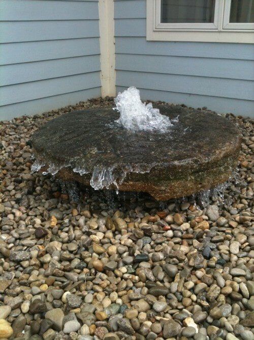Stone fountain — Water fountain repair in Lexington KY