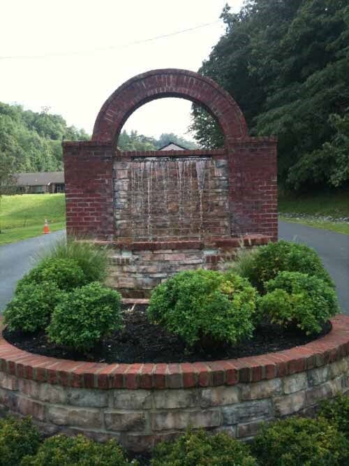 Entrance wall water fountain — Water fountain repair in Lexington KY
