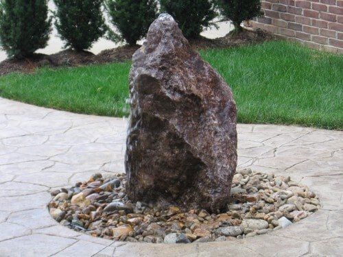 Rock Fountain — Water Fountain in Lexington KY
