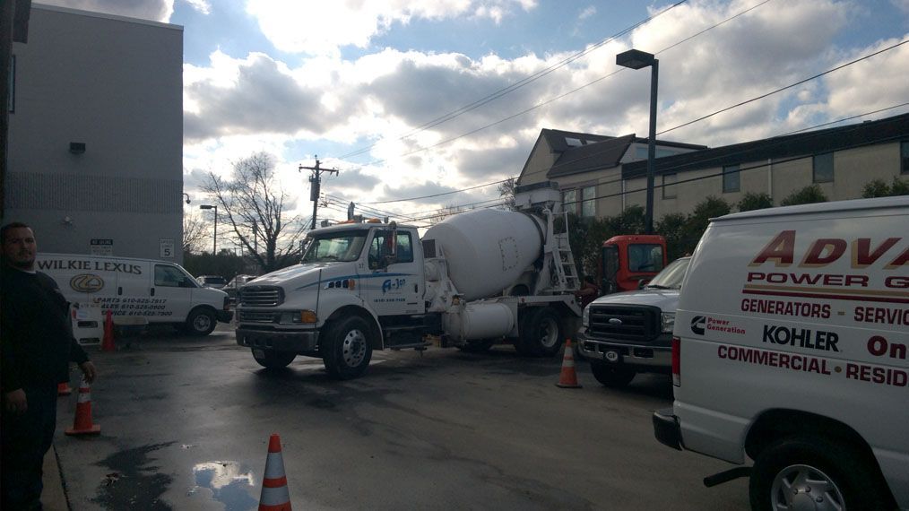 Shopping Center Installation 