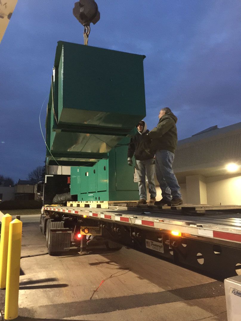 Shopping Center Installation 