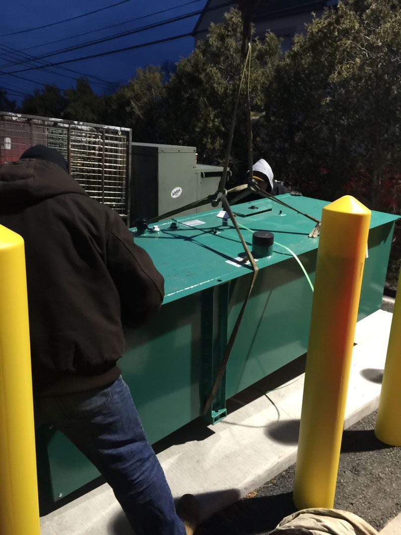 Shopping Center Installation 