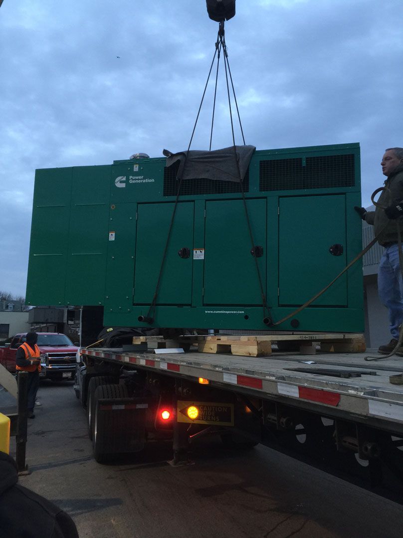 Shopping Center Installation 