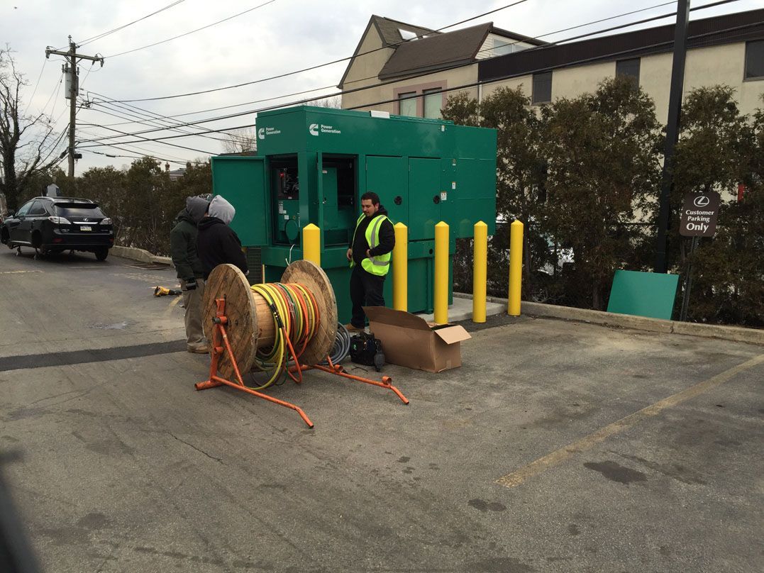 Shopping Center Installation 