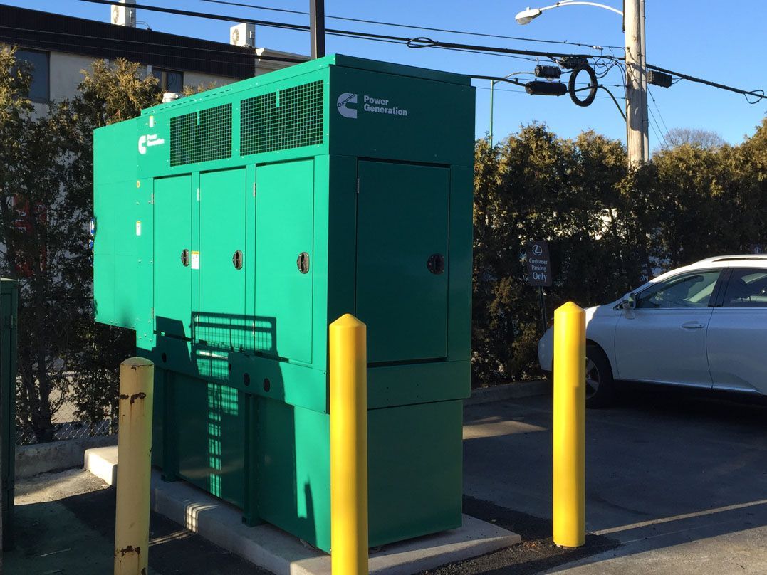 Shopping Center Installation 