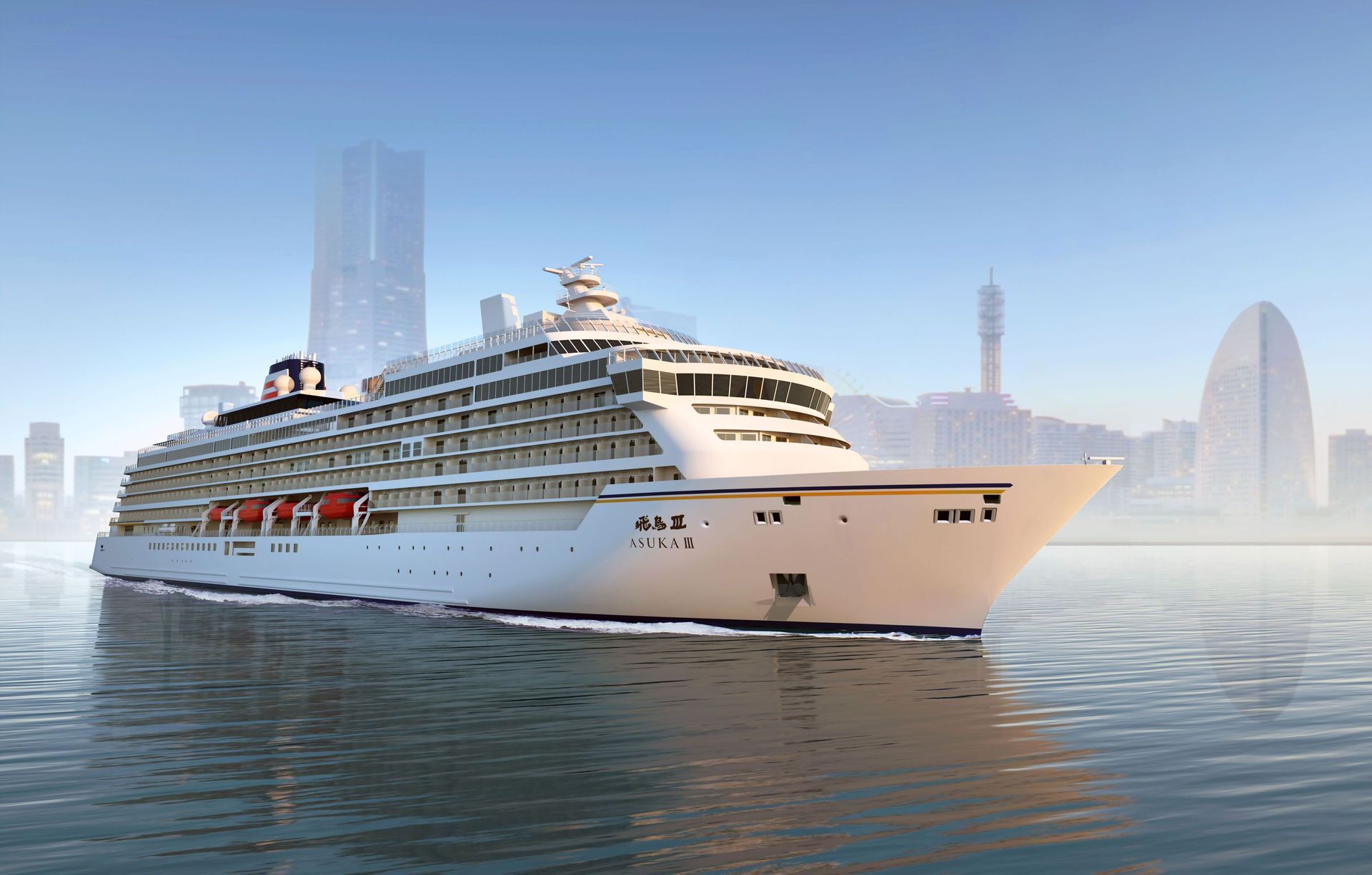 飛鳥遊輪｜在最好的季節拜訪北日本，從橫濱往北行，在函館停留一天一夜,，再前往日本海岸的北陸，看黑部立山或在富山、金澤旅行，並有三天能在海上悠遊。