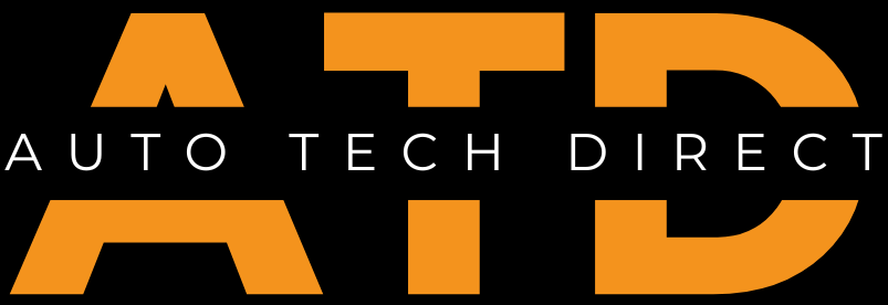 Black and orange logo for Auto Tech Direct