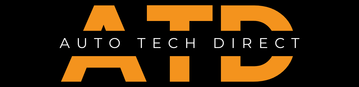 Black and orange logo for Auto Tech Direct