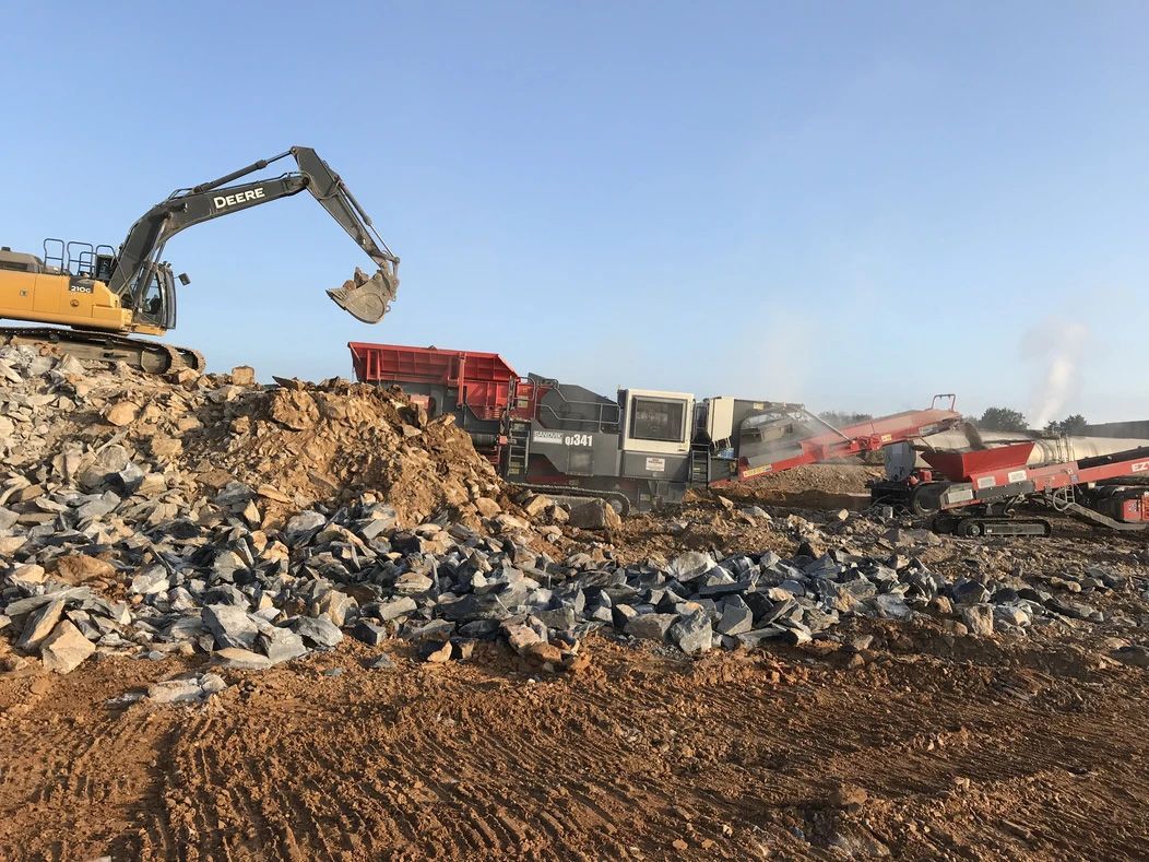 Concrete Crushing — Bethlehem, PA — West Truckers Franchise, LLC