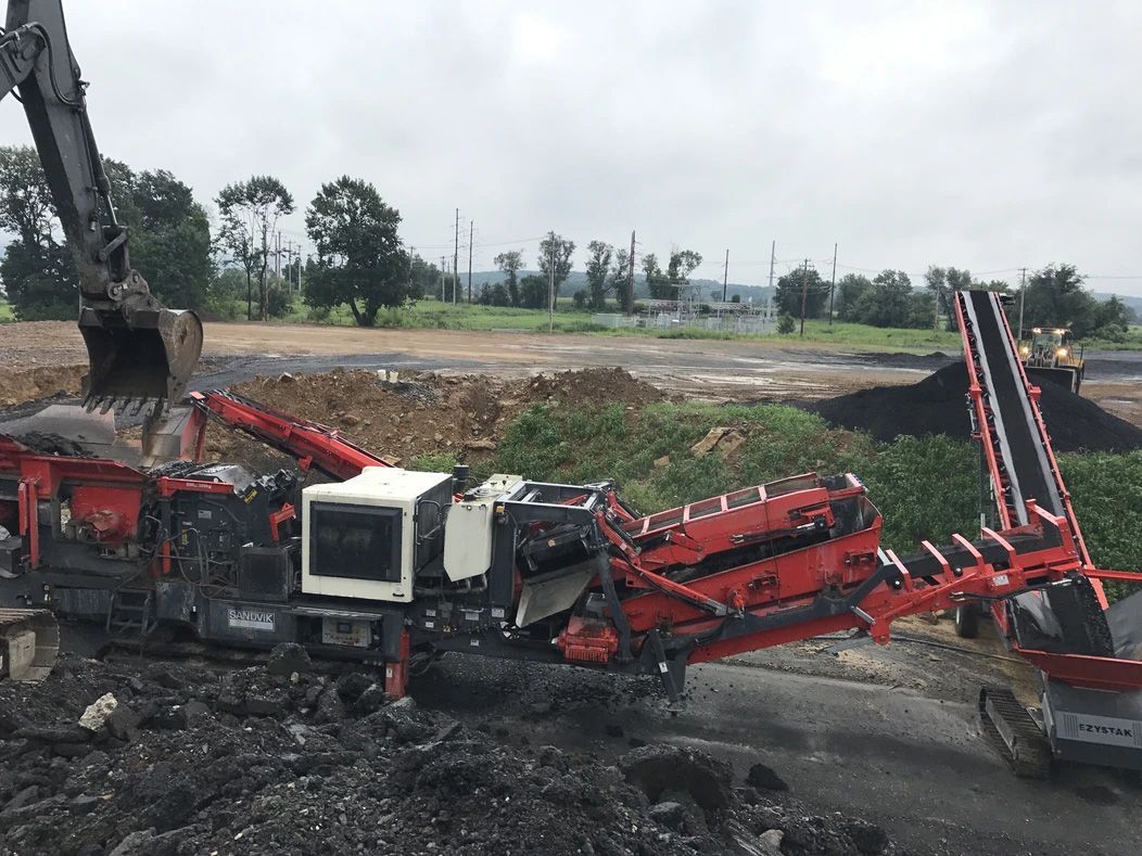 Mobilized Crushing — Bethlehem, PA — West Truckers Franchise, LLC