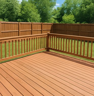 Living room with two beige sofas, rug, coffee table, art, and potted plant.