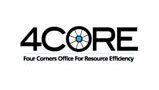 The logo for the four corners office for resource efficiency.