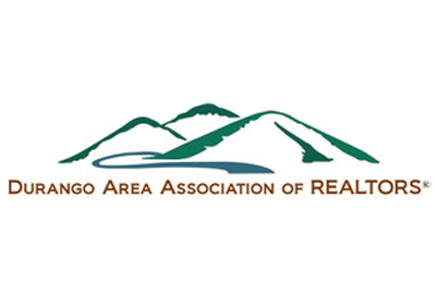 A logo for the durango area association of realtors