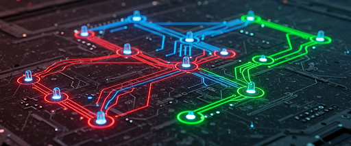 Preventing network breaches and types of network attacks map.