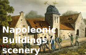 Wide range of Napoleonic themed pieces, many of which are based on actual buildings