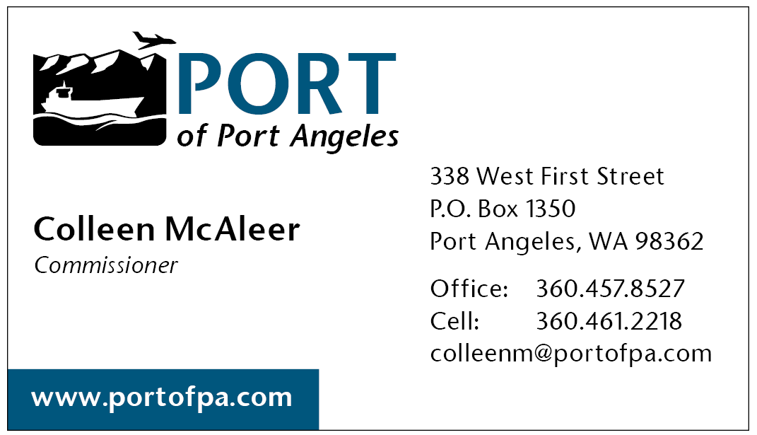 Port of Port Angeles business card