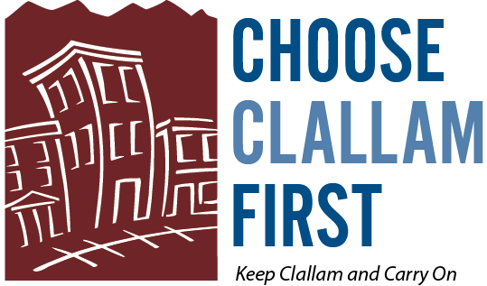Choose Clallam First logo