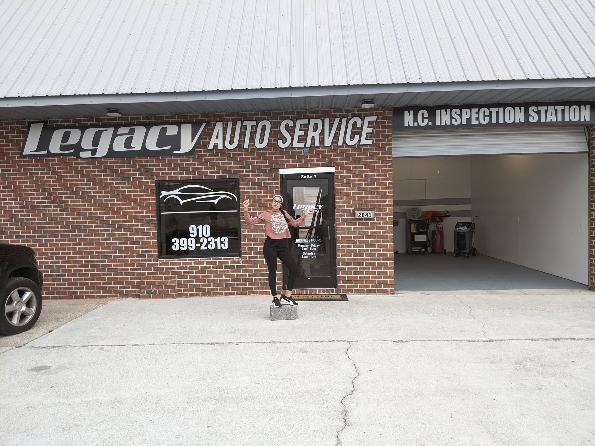 Legacy Auto Service Shop Exterior In Wilmington NC | Legacy Auto Service