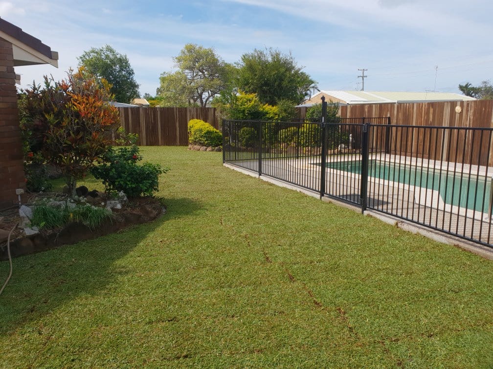 Pool Fence at the Resort — Fencing Contractor in Innes Park, QLD