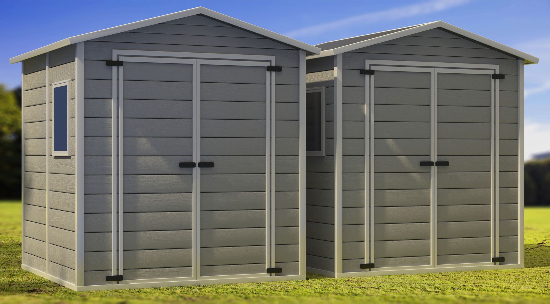 standard size for portable sheds
