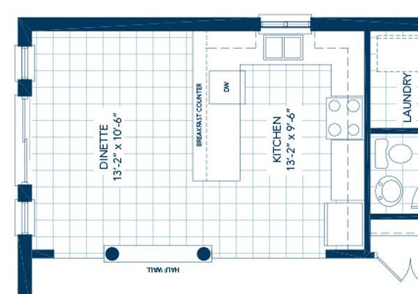 Tivoli Kitchen Floor Plan