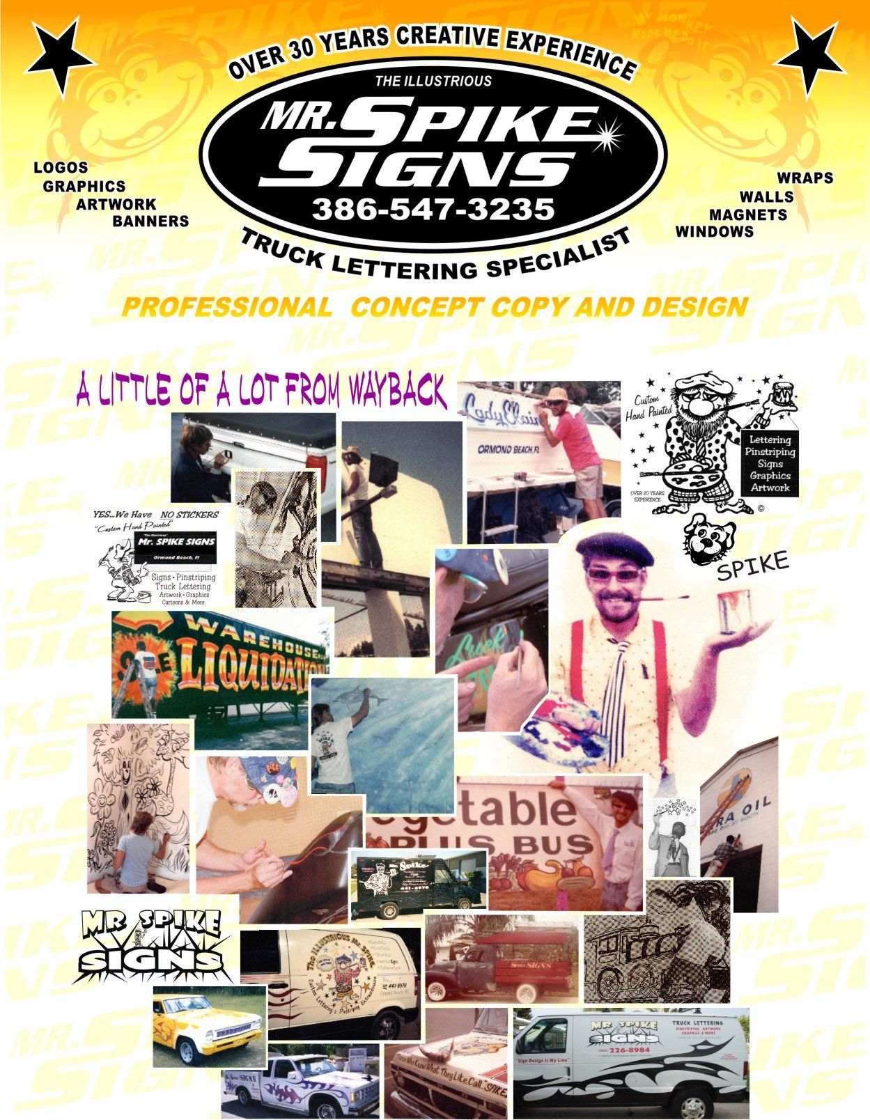 Mr Spike Signs & Truck Lettering Best In Daytona Beach