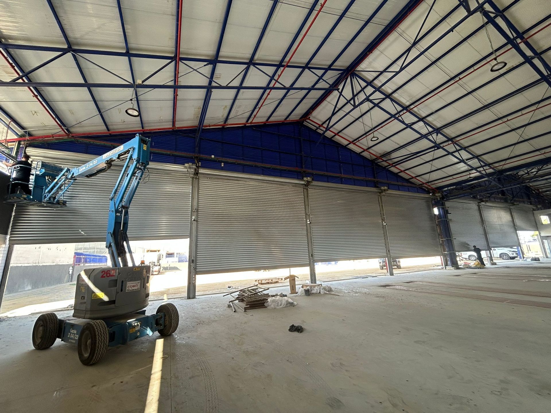 תריסים למוסכים