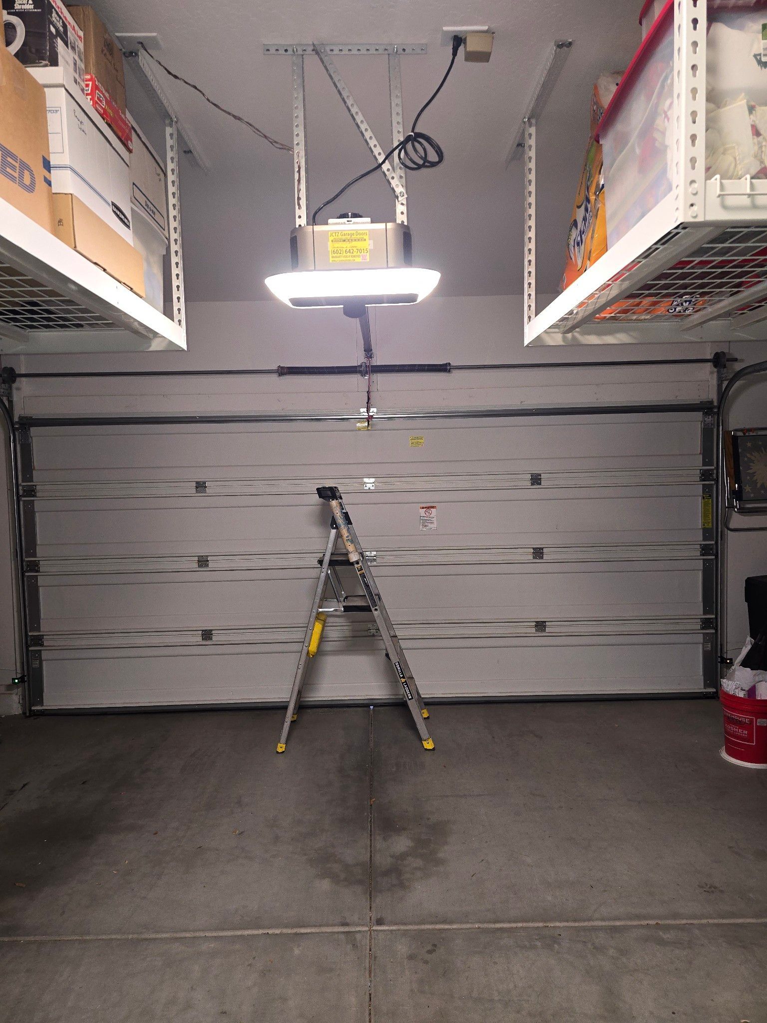New garage door opener installed phoenix az